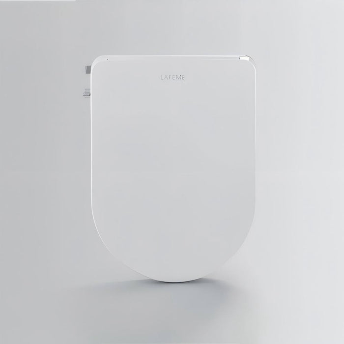500*370*60mm Aulic Una White PP Non-Electric Toilet Bidet Seat