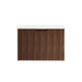 600-1500*450*400mm ABS Vienna Brown Oak MR Melamined Board Panel With PVC Coating Fluted Wall Hung Vanity - HD reno
