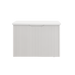 600-1800*450*400mm Vienna Matt White MR Melamined Board Panel With PVC Coating Fluted Wall Hung Vanity - HD reno