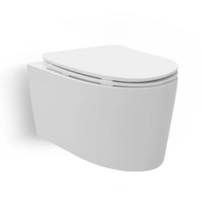 560*370*400mm Kohler Grande White Vitreous China Rim-free Wall Hung Toilet