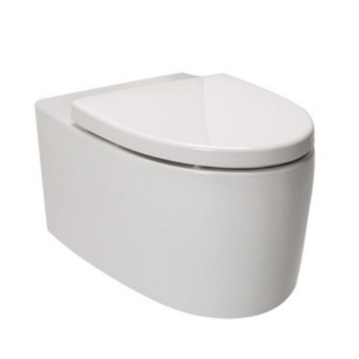 560*370*400mm Kohler Grande White Vitreous China Rim-free Wall Hung Toilet